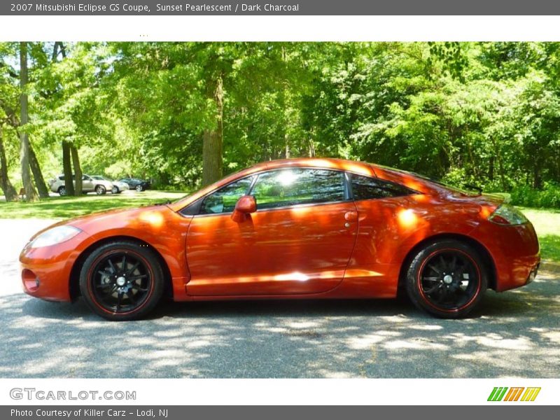 Sunset Pearlescent / Dark Charcoal 2007 Mitsubishi Eclipse GS Coupe