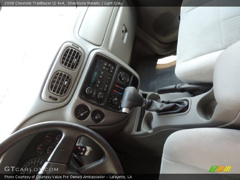 Silverstone Metallic / Light Gray 2008 Chevrolet TrailBlazer LS 4x4