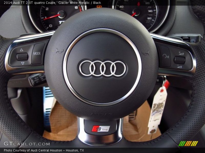 Glacier White Metallic / Black 2014 Audi TT 2.0T quattro Coupe