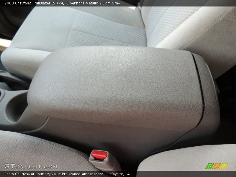 Silverstone Metallic / Light Gray 2008 Chevrolet TrailBlazer LS 4x4