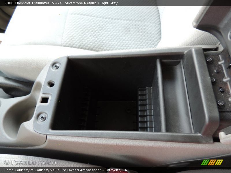 Silverstone Metallic / Light Gray 2008 Chevrolet TrailBlazer LS 4x4