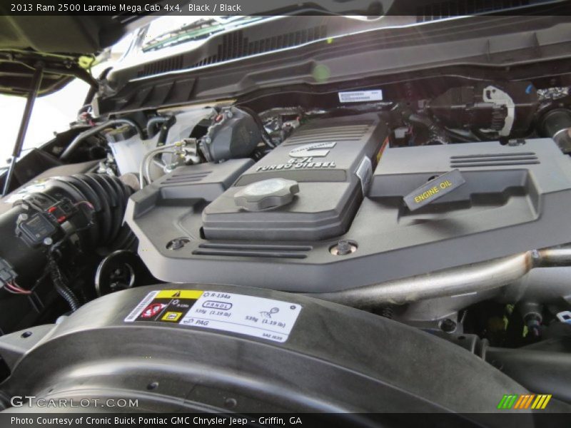 Black / Black 2013 Ram 2500 Laramie Mega Cab 4x4