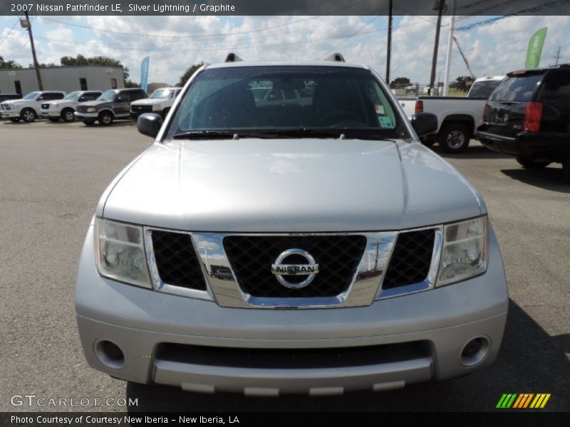 Silver Lightning / Graphite 2007 Nissan Pathfinder LE