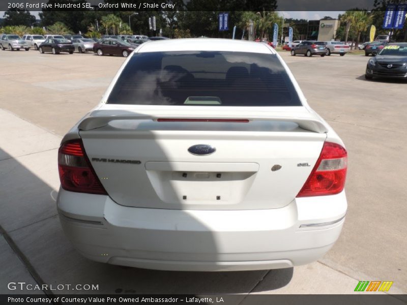 Oxford White / Shale Grey 2006 Ford Five Hundred SEL