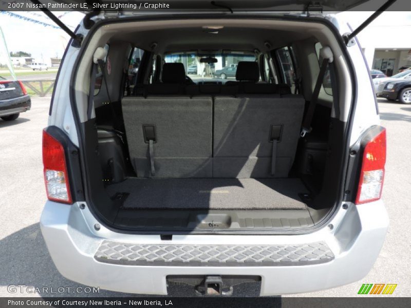 Silver Lightning / Graphite 2007 Nissan Pathfinder LE