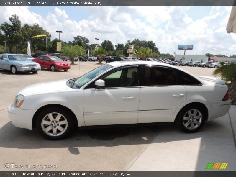 Oxford White / Shale Grey 2006 Ford Five Hundred SEL