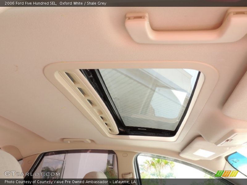 Oxford White / Shale Grey 2006 Ford Five Hundred SEL