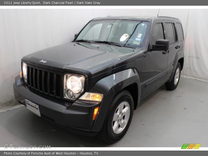 Dark Charcoal Pearl / Dark Slate Gray 2011 Jeep Liberty Sport