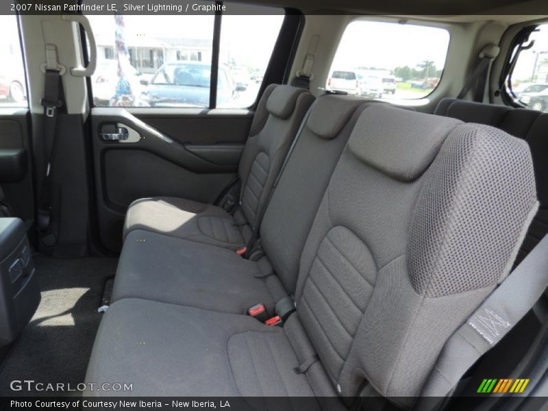 Silver Lightning / Graphite 2007 Nissan Pathfinder LE