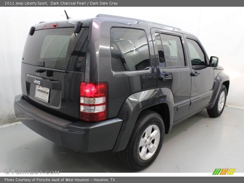 Dark Charcoal Pearl / Dark Slate Gray 2011 Jeep Liberty Sport