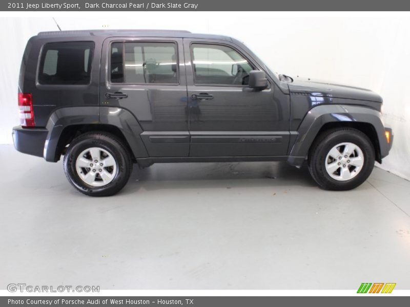 Dark Charcoal Pearl / Dark Slate Gray 2011 Jeep Liberty Sport
