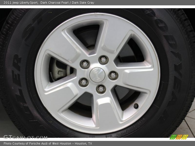 Dark Charcoal Pearl / Dark Slate Gray 2011 Jeep Liberty Sport