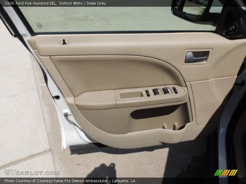 Oxford White / Shale Grey 2006 Ford Five Hundred SEL