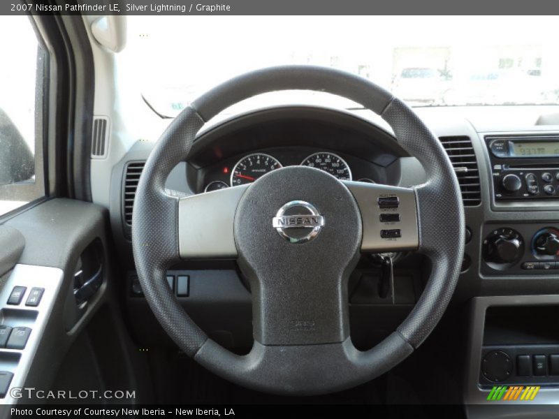 Silver Lightning / Graphite 2007 Nissan Pathfinder LE