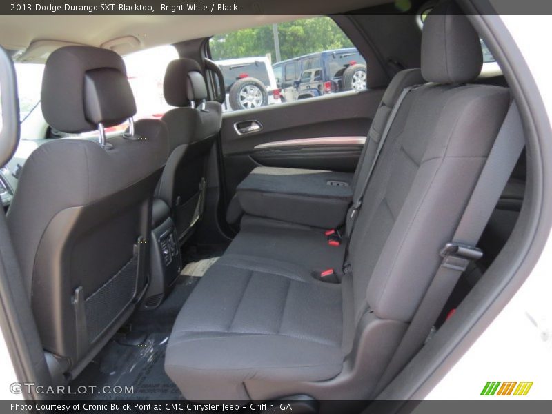 Bright White / Black 2013 Dodge Durango SXT Blacktop
