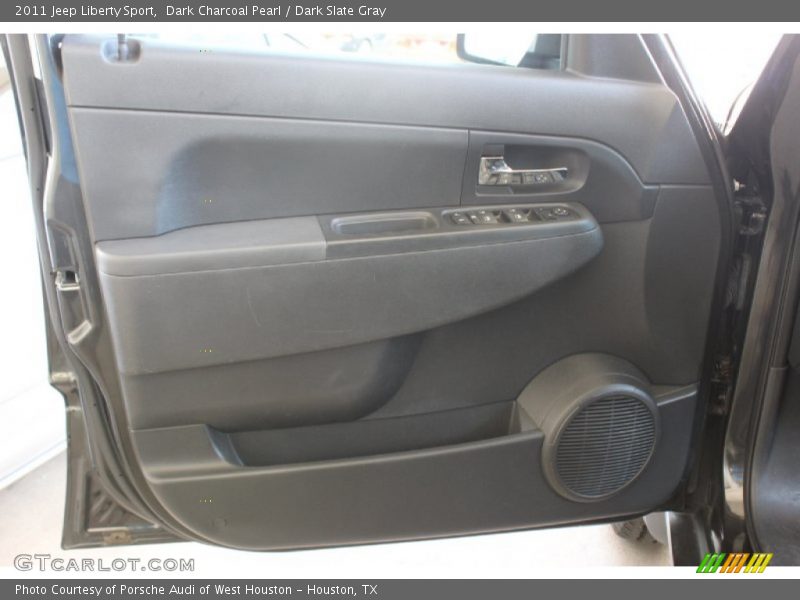 Dark Charcoal Pearl / Dark Slate Gray 2011 Jeep Liberty Sport