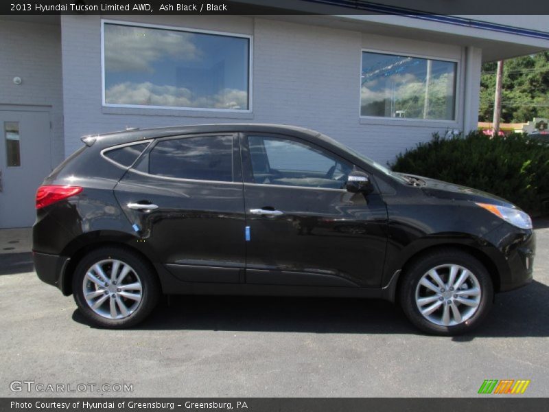 Ash Black / Black 2013 Hyundai Tucson Limited AWD