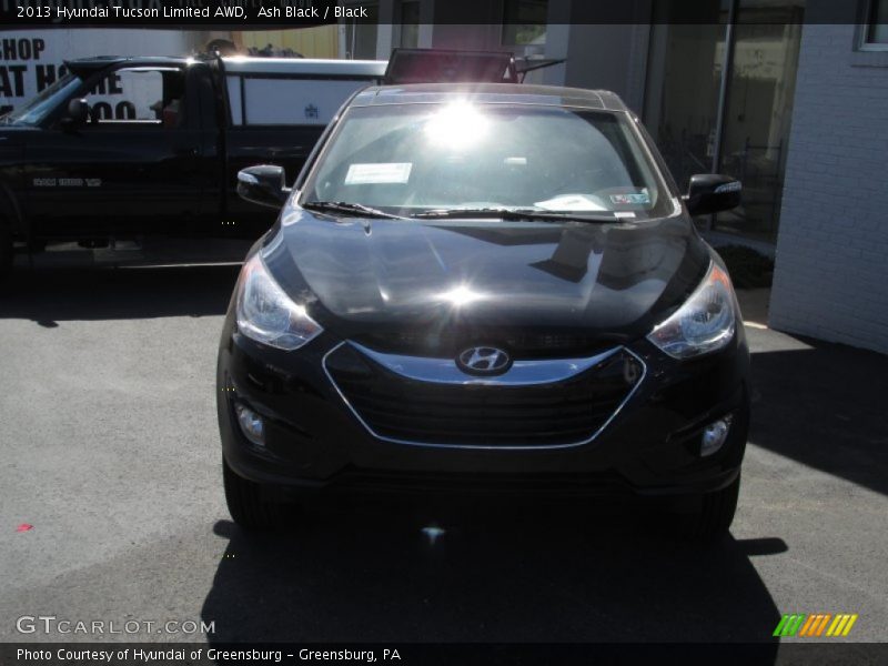 Ash Black / Black 2013 Hyundai Tucson Limited AWD