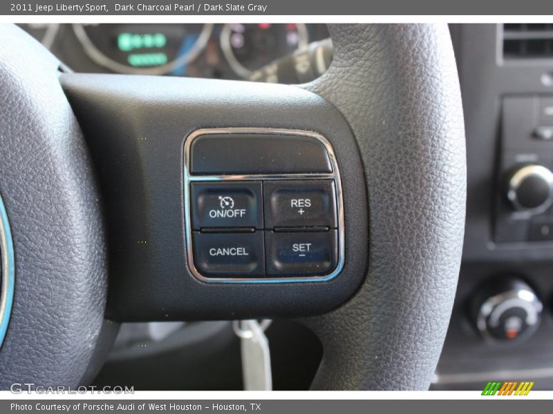 Dark Charcoal Pearl / Dark Slate Gray 2011 Jeep Liberty Sport