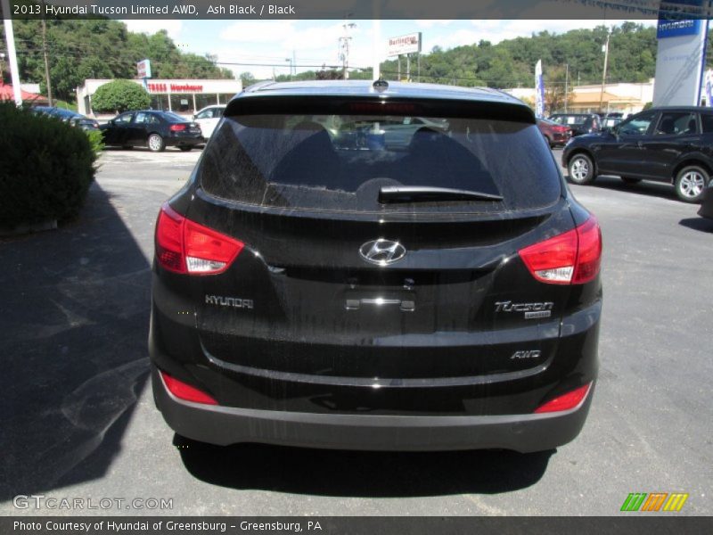 Ash Black / Black 2013 Hyundai Tucson Limited AWD