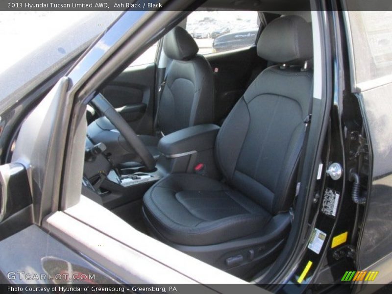 Ash Black / Black 2013 Hyundai Tucson Limited AWD
