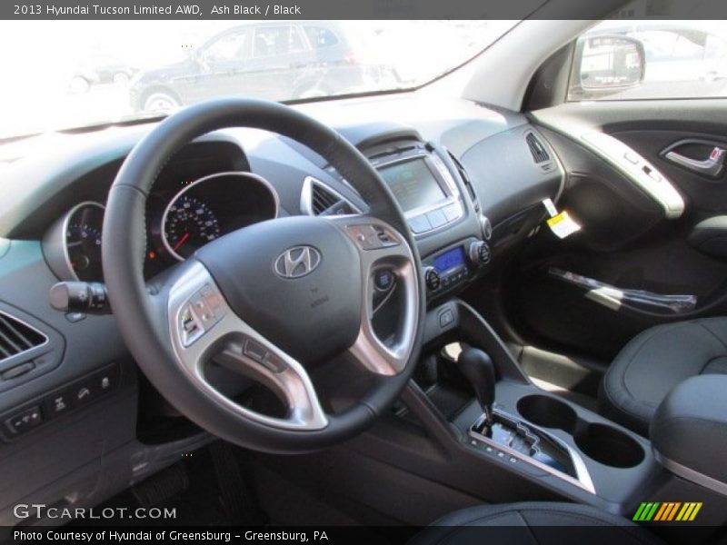 Ash Black / Black 2013 Hyundai Tucson Limited AWD