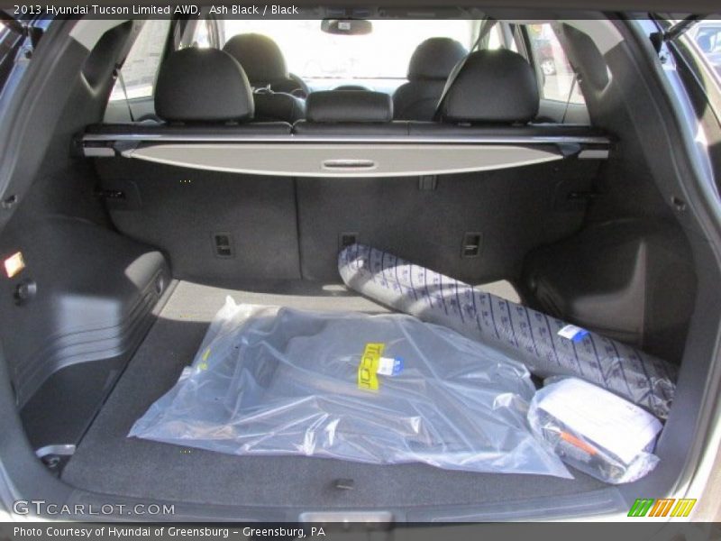Ash Black / Black 2013 Hyundai Tucson Limited AWD