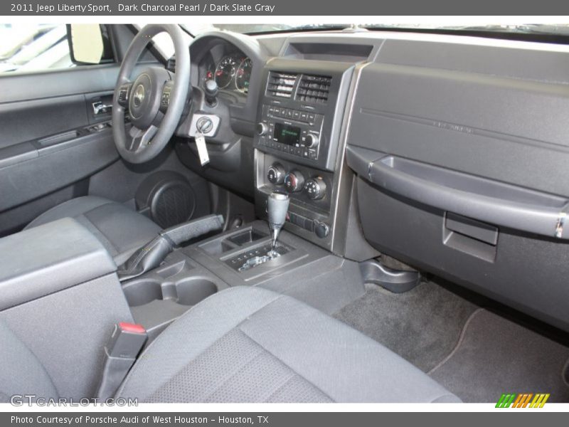 Dark Charcoal Pearl / Dark Slate Gray 2011 Jeep Liberty Sport