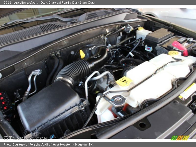 Dark Charcoal Pearl / Dark Slate Gray 2011 Jeep Liberty Sport