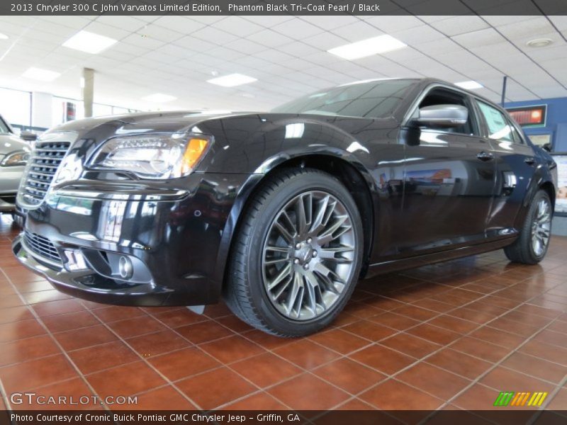 Phantom Black Tri-Coat Pearl / Black 2013 Chrysler 300 C John Varvatos Limited Edition