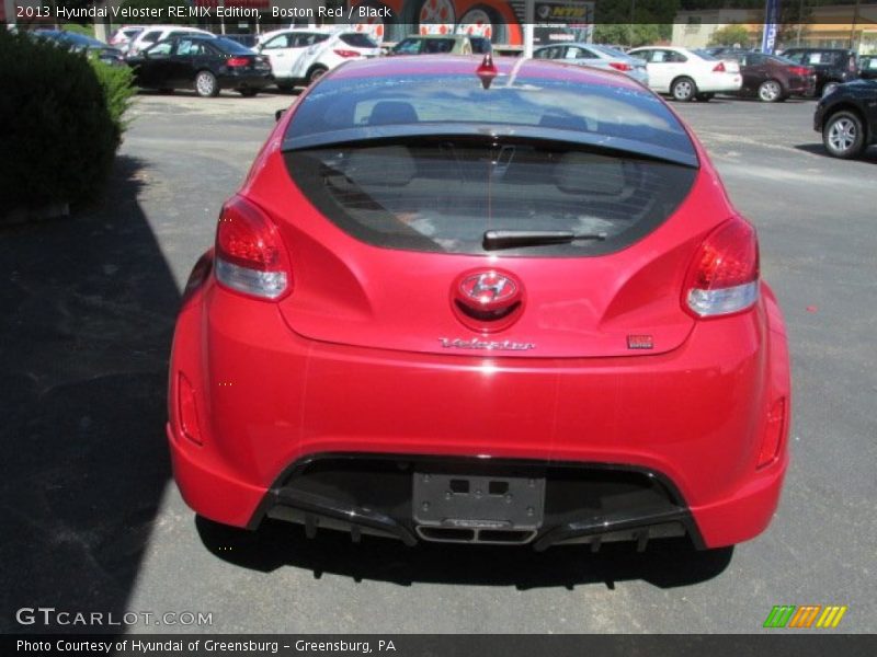 Boston Red / Black 2013 Hyundai Veloster RE:MIX Edition