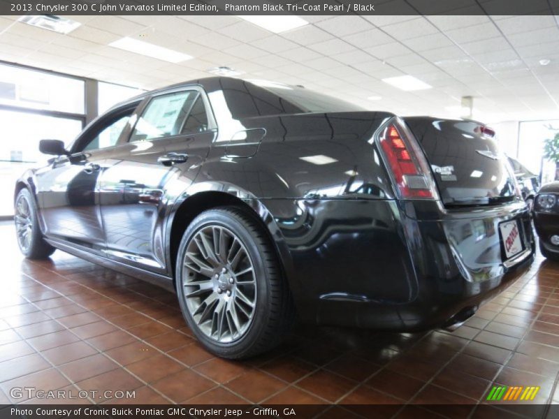 Phantom Black Tri-Coat Pearl / Black 2013 Chrysler 300 C John Varvatos Limited Edition