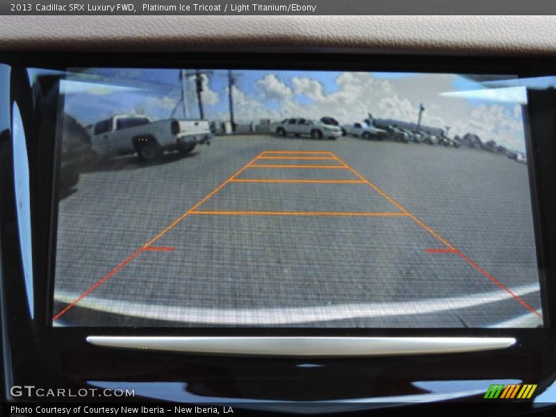 Platinum Ice Tricoat / Light Titanium/Ebony 2013 Cadillac SRX Luxury FWD