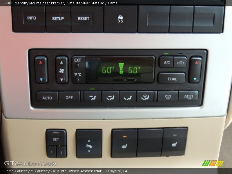 Controls of 2006 Mountaineer Premier