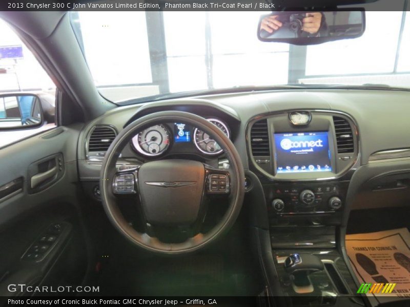 Phantom Black Tri-Coat Pearl / Black 2013 Chrysler 300 C John Varvatos Limited Edition