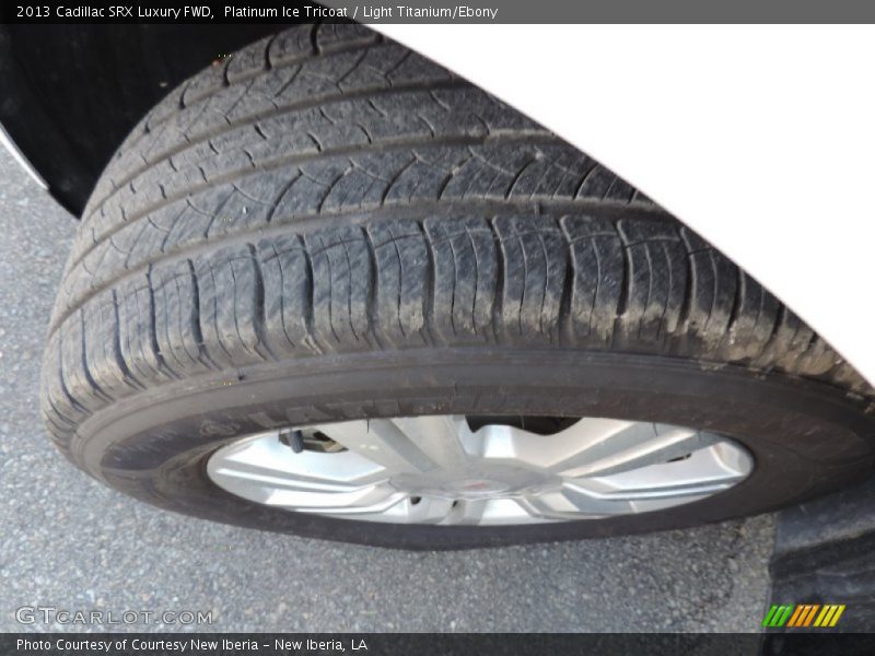 Platinum Ice Tricoat / Light Titanium/Ebony 2013 Cadillac SRX Luxury FWD