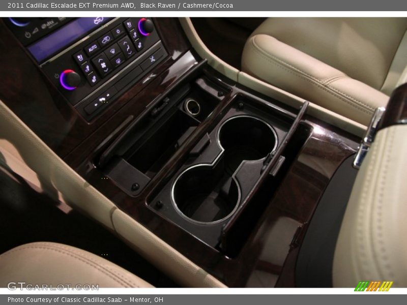 Black Raven / Cashmere/Cocoa 2011 Cadillac Escalade EXT Premium AWD