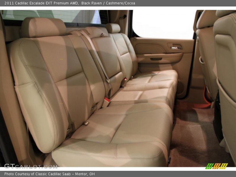 Black Raven / Cashmere/Cocoa 2011 Cadillac Escalade EXT Premium AWD