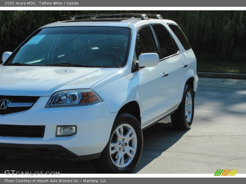 Taffeta White / Saddle 2005 Acura MDX