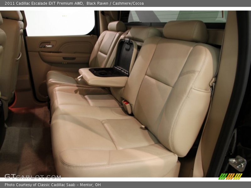 Black Raven / Cashmere/Cocoa 2011 Cadillac Escalade EXT Premium AWD