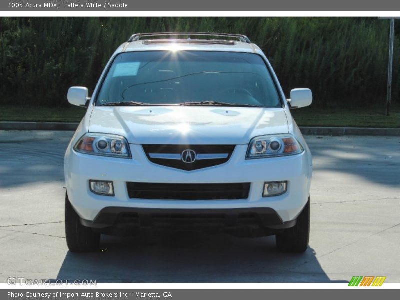 Taffeta White / Saddle 2005 Acura MDX