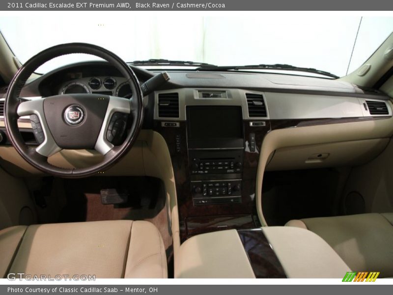 Black Raven / Cashmere/Cocoa 2011 Cadillac Escalade EXT Premium AWD