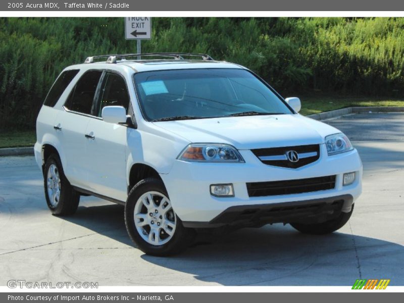 Taffeta White / Saddle 2005 Acura MDX
