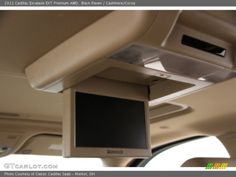 Black Raven / Cashmere/Cocoa 2011 Cadillac Escalade EXT Premium AWD