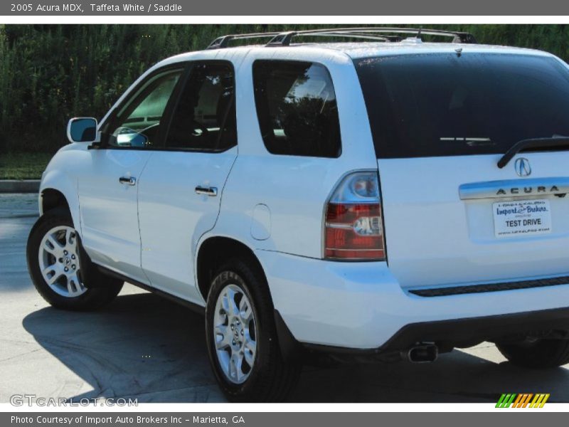 Taffeta White / Saddle 2005 Acura MDX