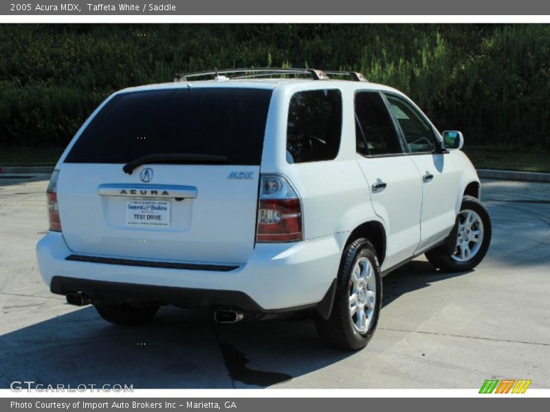 Taffeta White / Saddle 2005 Acura MDX