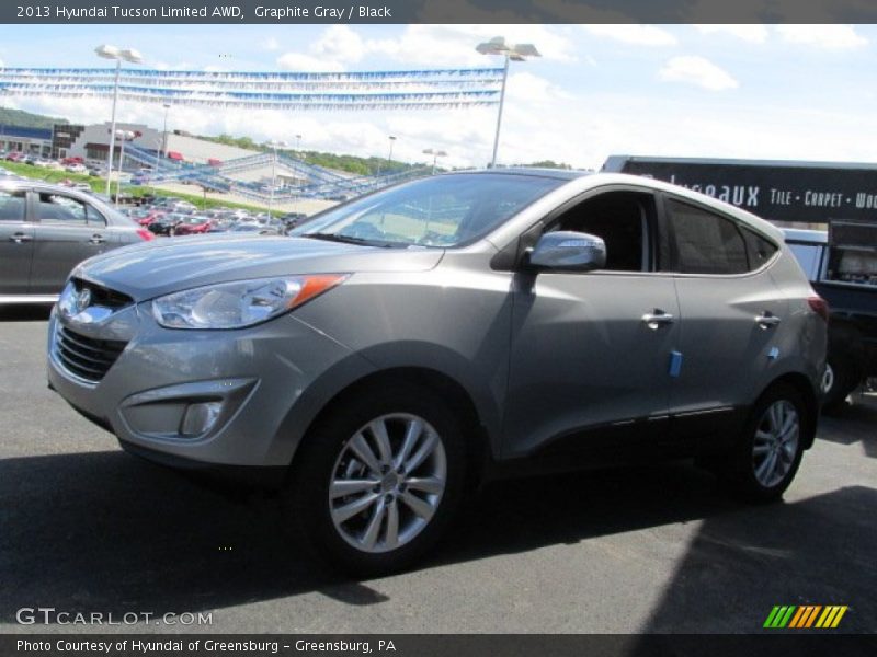 Graphite Gray / Black 2013 Hyundai Tucson Limited AWD