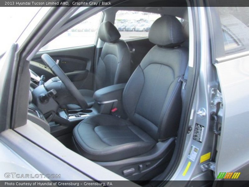 Graphite Gray / Black 2013 Hyundai Tucson Limited AWD