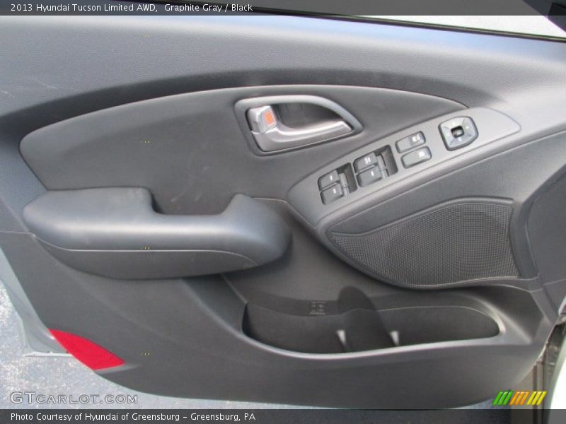 Graphite Gray / Black 2013 Hyundai Tucson Limited AWD