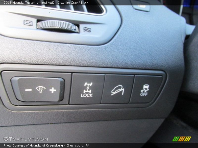 Graphite Gray / Black 2013 Hyundai Tucson Limited AWD